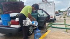 (+Video) Habitantes de Coatzacoalcos resienten el cierre de la presa Yurivia