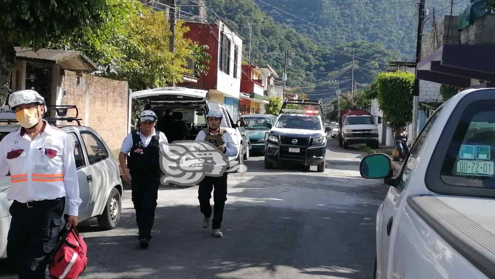 (+Video) Joven se suicida en al interior de su vivienda, en Río Blanco