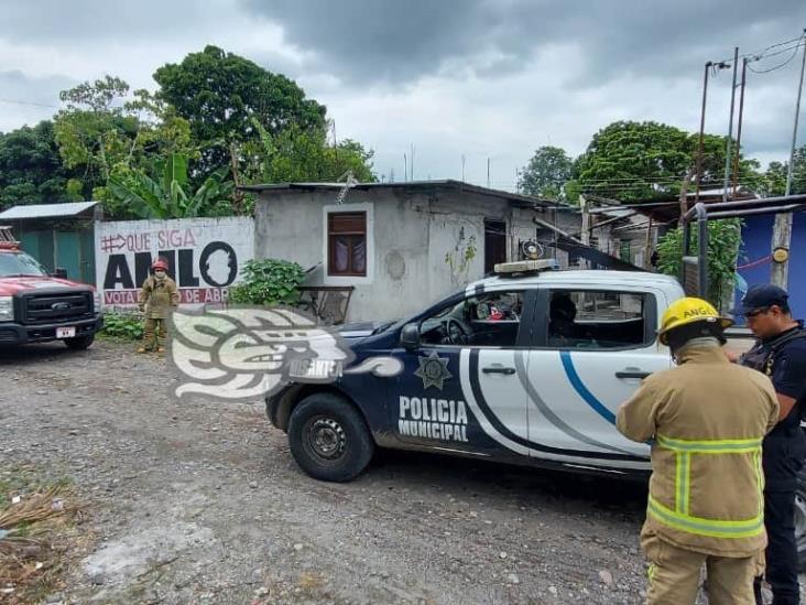 Reportan movilización de bomberos tras incendio en Misantla