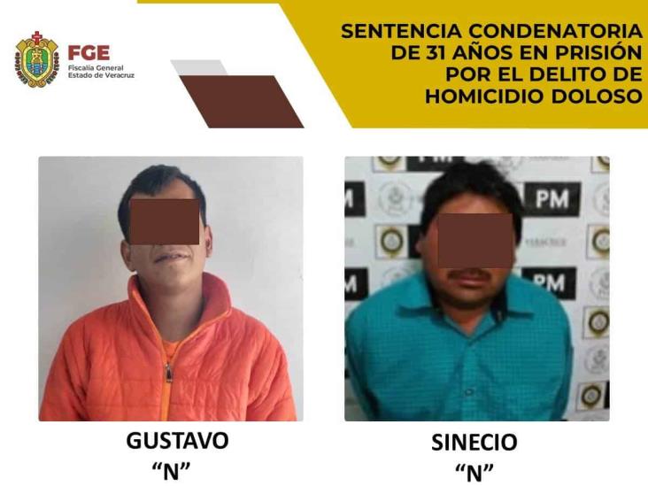 Condenan a 31 años de prisión a dos homicidas en Jalacingo