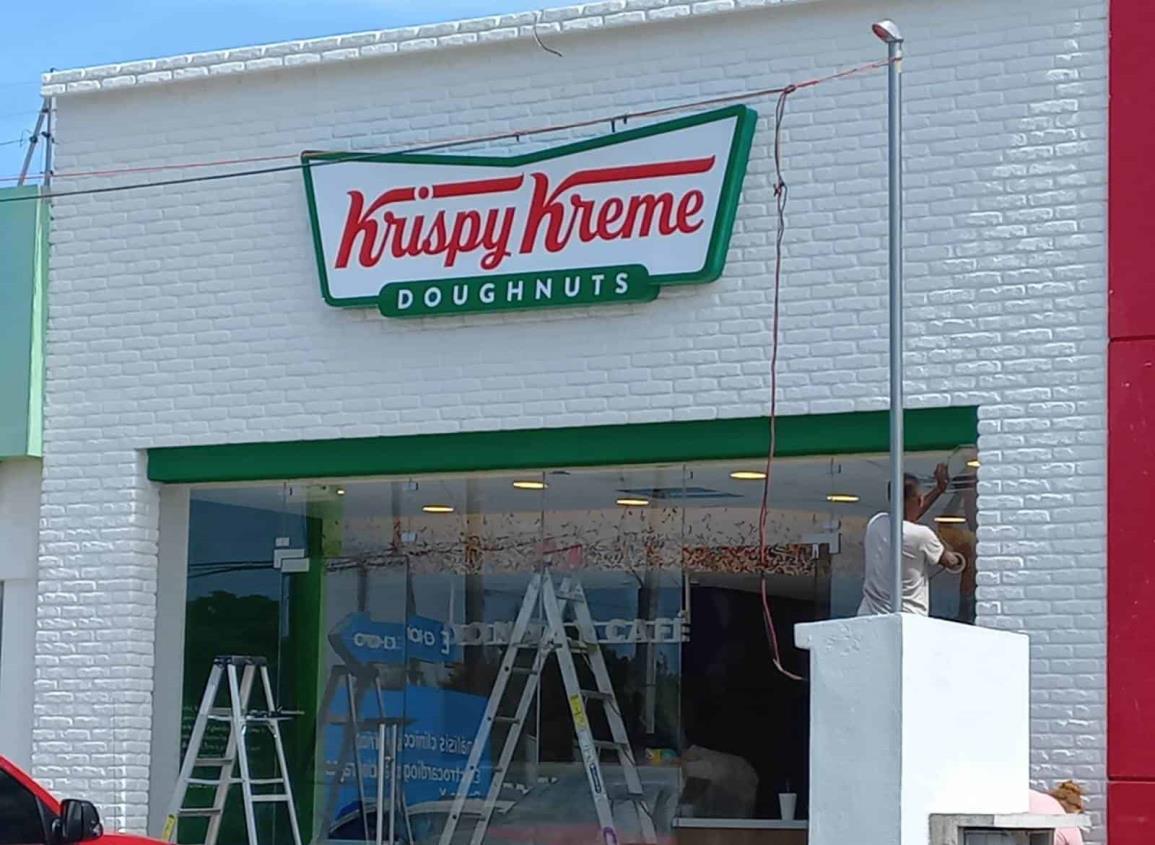 Anuncian apertura de sucursal de donas Krispy Kreme en la ciudad de Veracruz