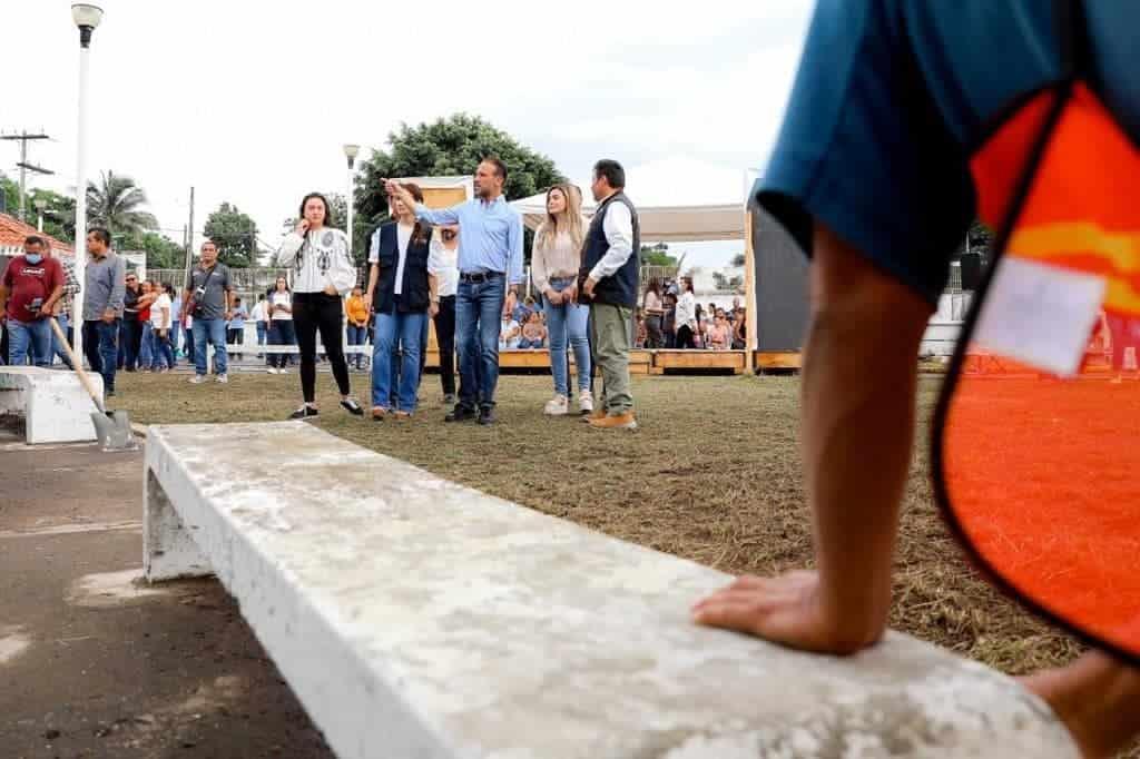 Rehabilitación de parques y jardines sigue avanzando en Boca del Río: alcalde