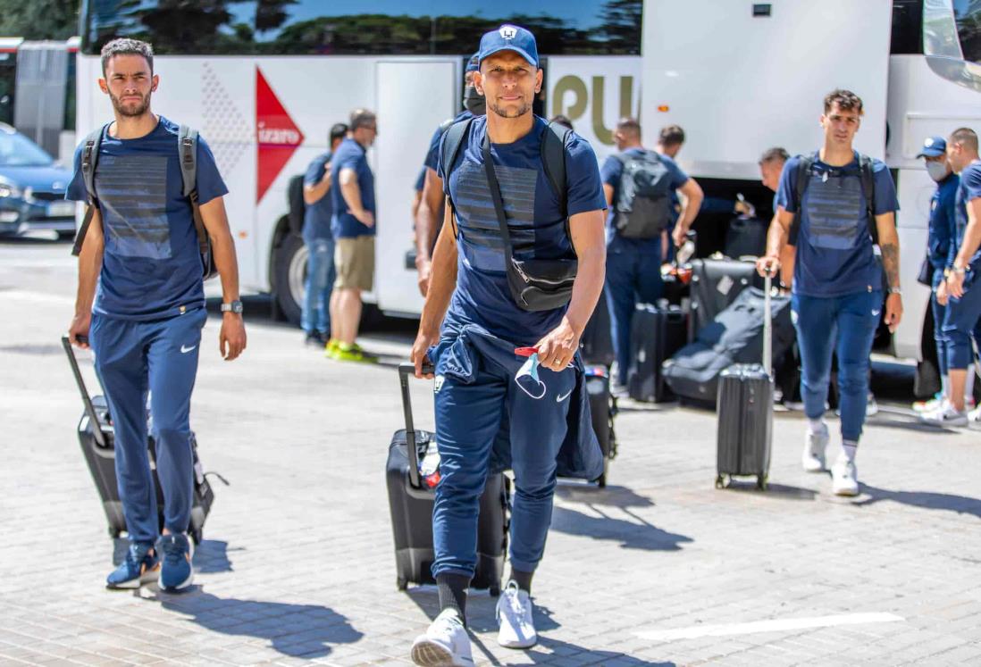 Pumas UNAM llega a Barcelona para jugar el Joan Gamper