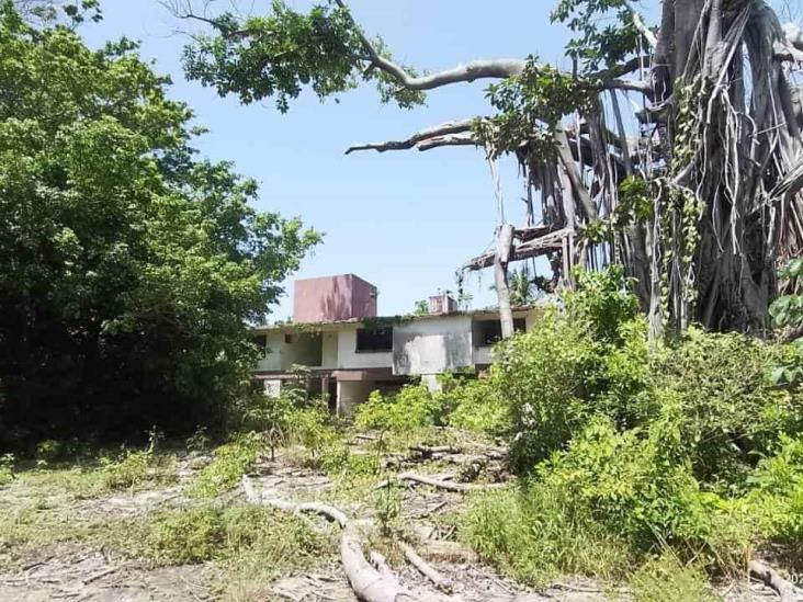 (+Video) En la intemperie Unidad Habitacional de Pemex en Villa Allende