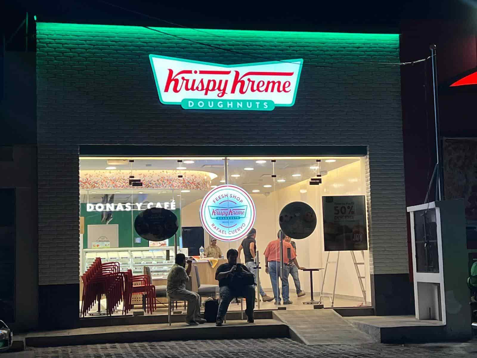 ¡Donas gratis! Hacen fila desde hoy por apertura Krispy Kreme en zona norte Veracruz