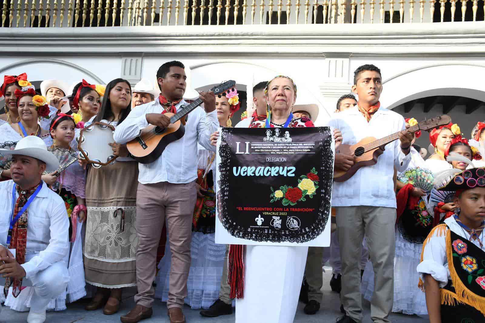 Realizan el 51 Encuentro Nacional de Danza Folklórica en el puerto de Veracruz