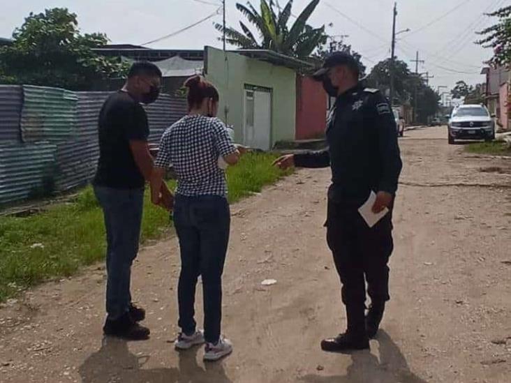 Avanza plan de seguridad en colonias de Coatzacoalcos