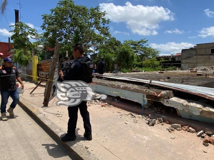 (+Video) Minatitleco ‘vuelve a nacer’ tras ser sepultado por techo de concreto