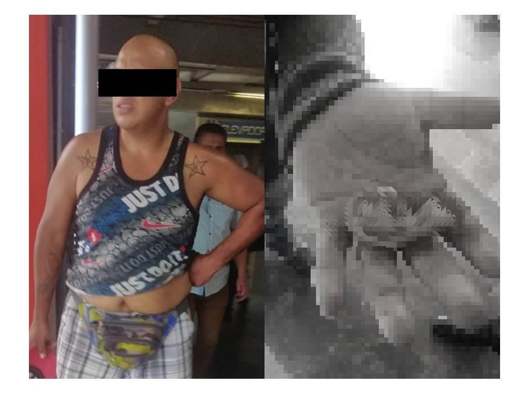 ¡Al estilo Mike Tyson! Le ‘mochan’ la oreja durante riña en el metro