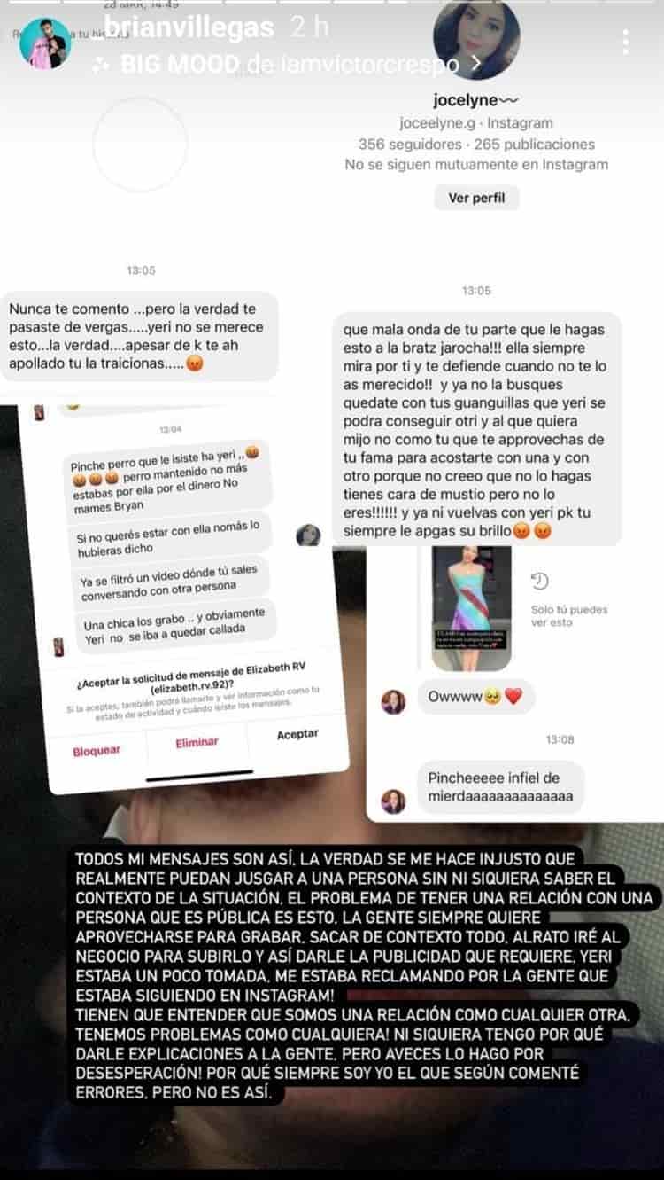 Papona se defiende y aclara pelea con Yeri Mua