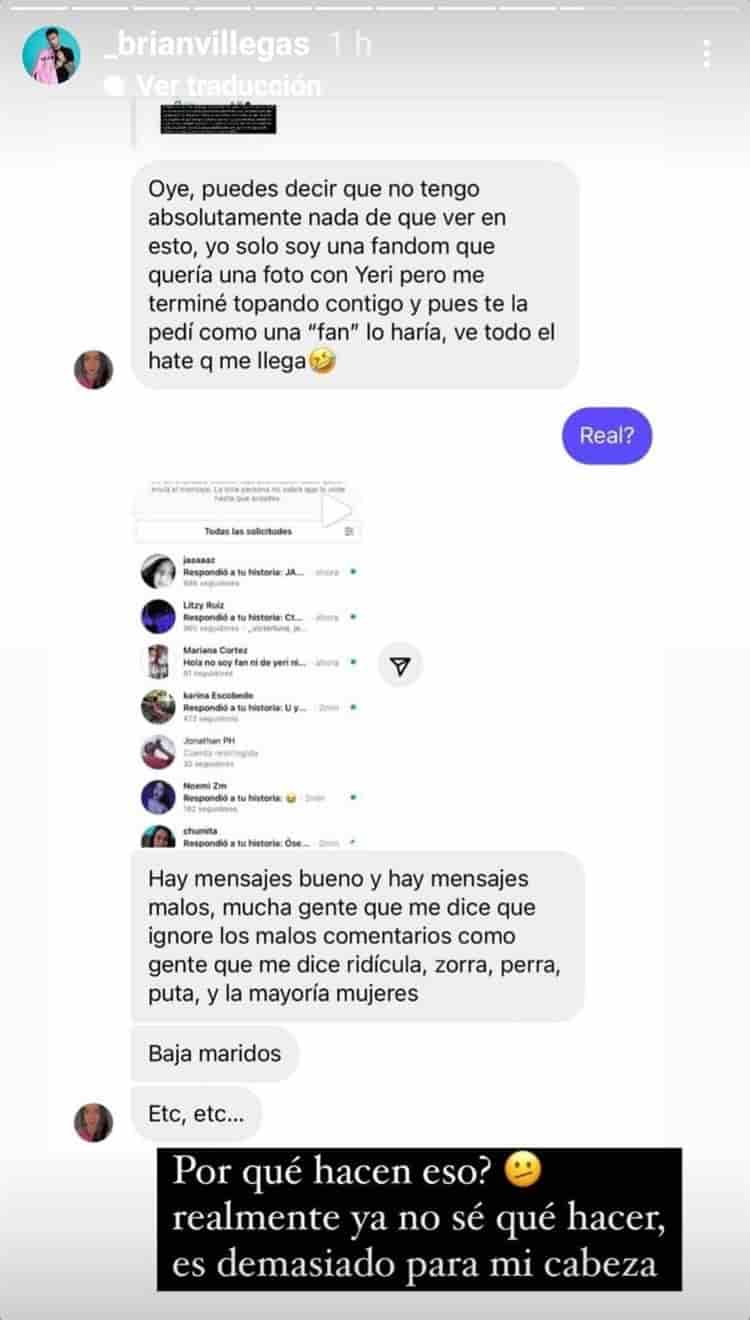 Papona se defiende y aclara pelea con Yeri Mua