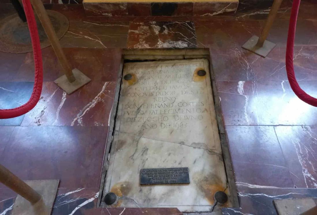 En este lugar de Veracruz está sepultada la bisnieta de Hernán Cortés