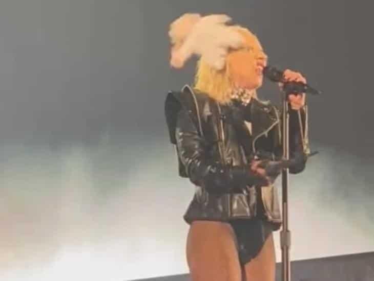 Lady Gaga es golpeado durante su concierto con peluche del Dr. Simi (+Video)