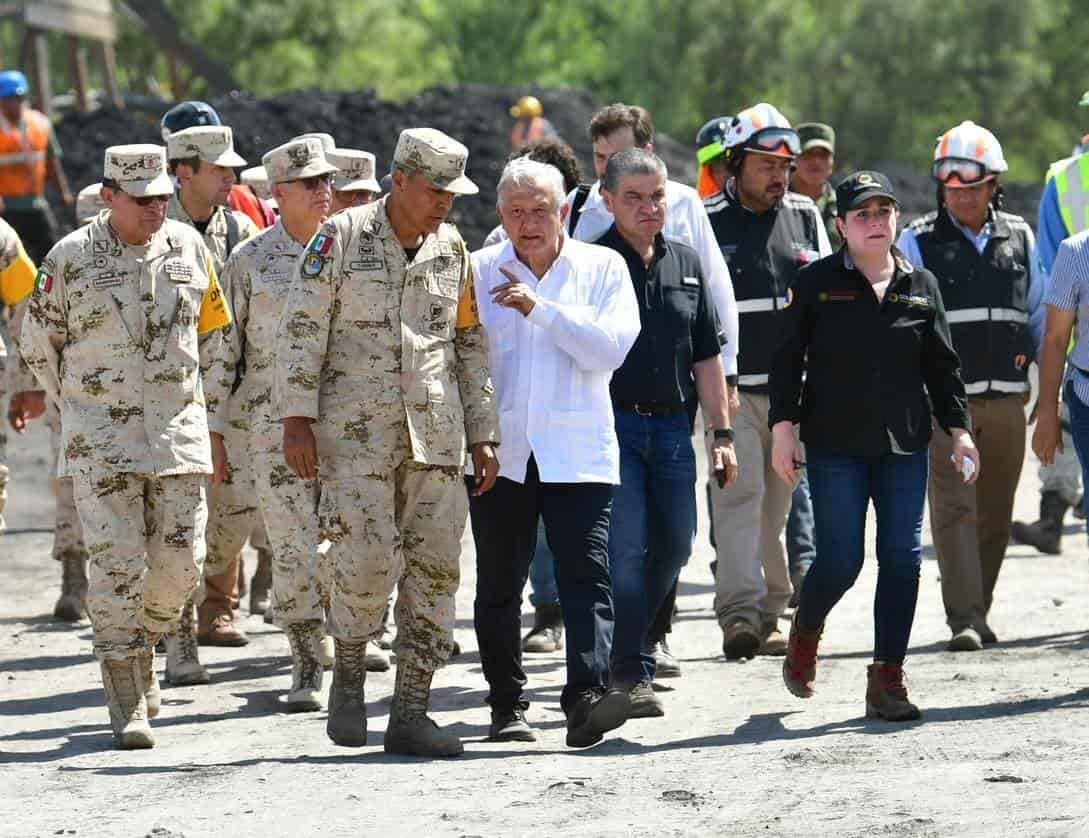 AMLO reitera que es prioridad encontrar con vida a mineros atrapados en Coahuila