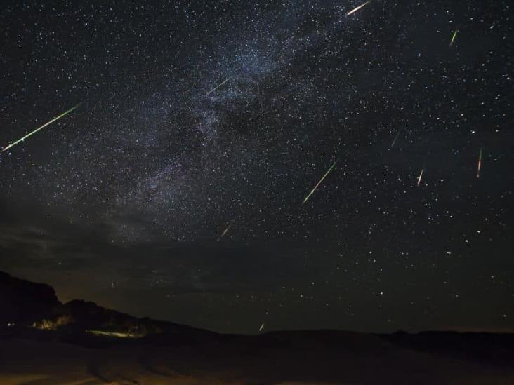 ¿Quieres mirar la lluvia de estrellas? Aquí te decimos cuándo pasarán por Veracruz
