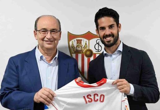 Es oficial: Isco Alarcón, nuevo jugador del Sevilla FC
