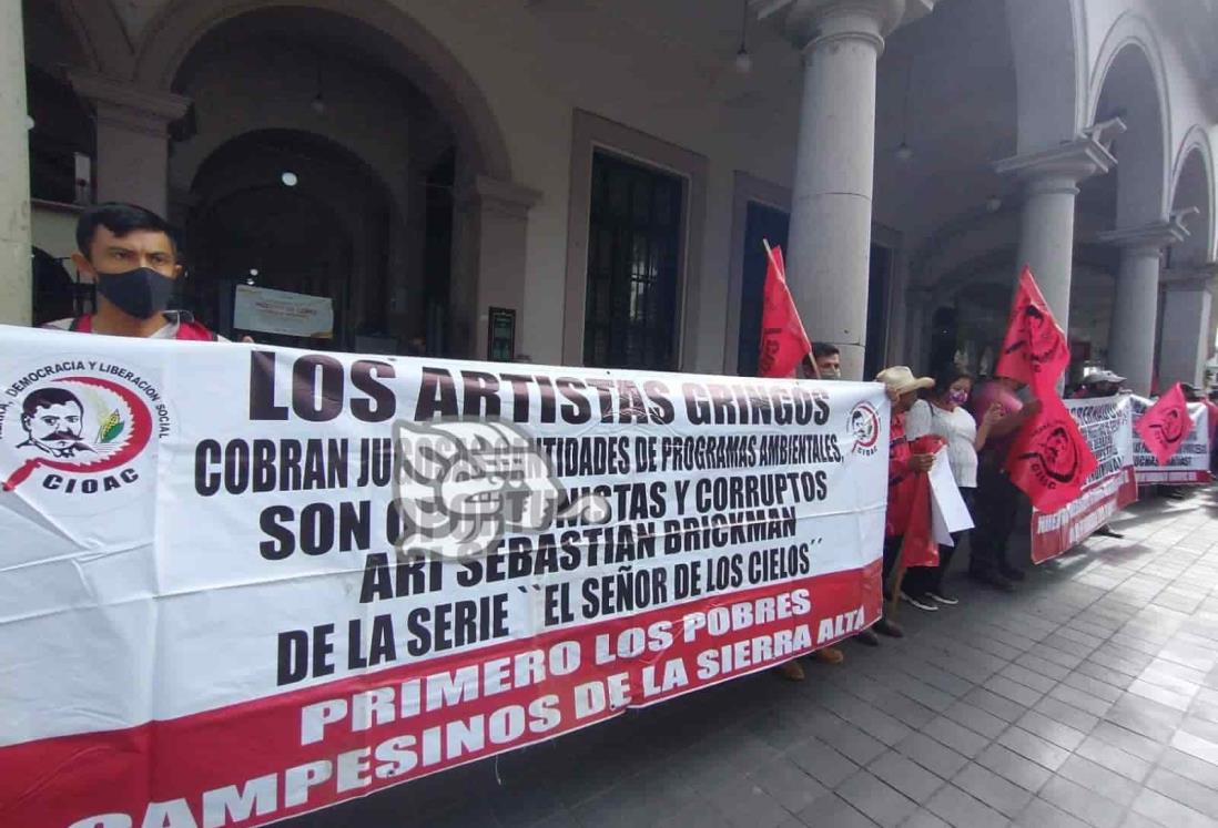 Denuncian influyentismo  para desalojar a campesinos de Sierra Alta