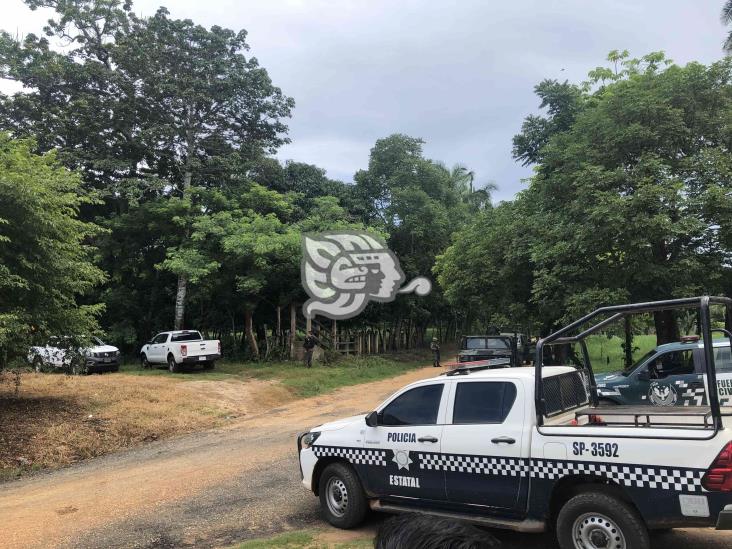 (+Video) ¿Brujería? movilización en Acayucan por hallazgo de restos de animal