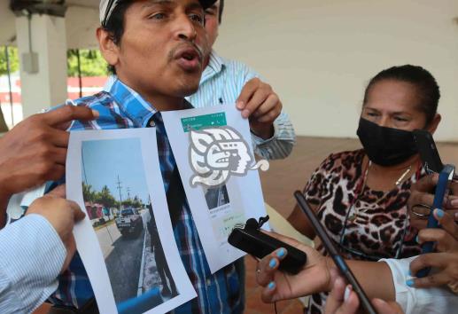 (+Video) Ya no soportan abusos de la Policía Estatal y vial en el sur de Veracruz