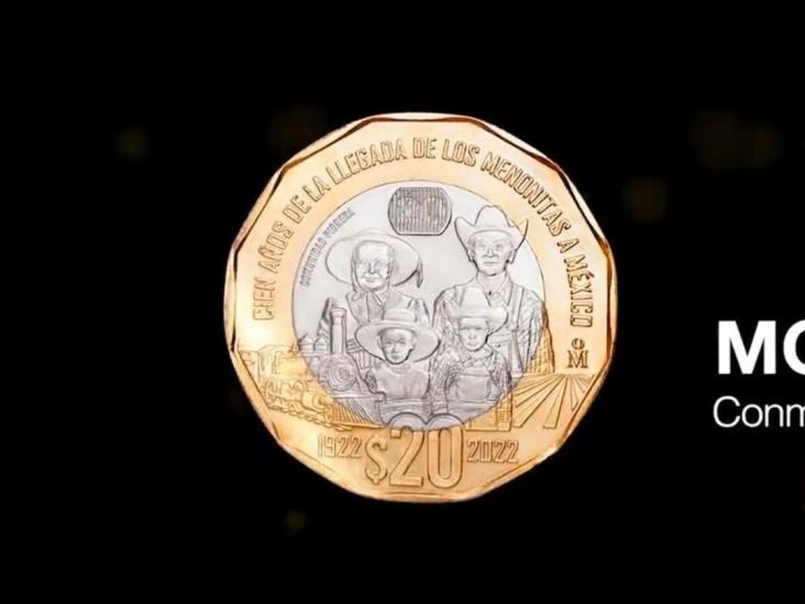 Anuncia Banxico nueva moneda conmemorativa de 20 pesos
