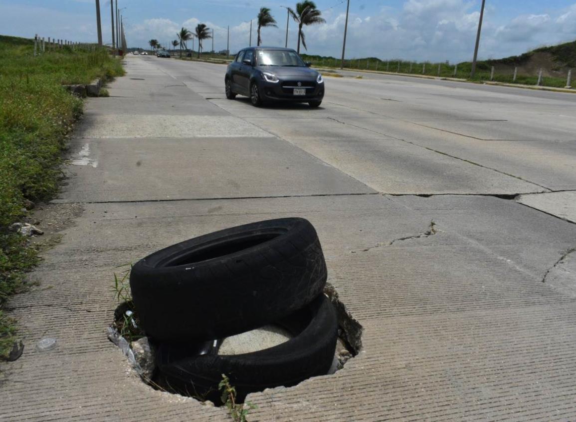 (+Video) Peligroso trayecto en última etapa del Malecón