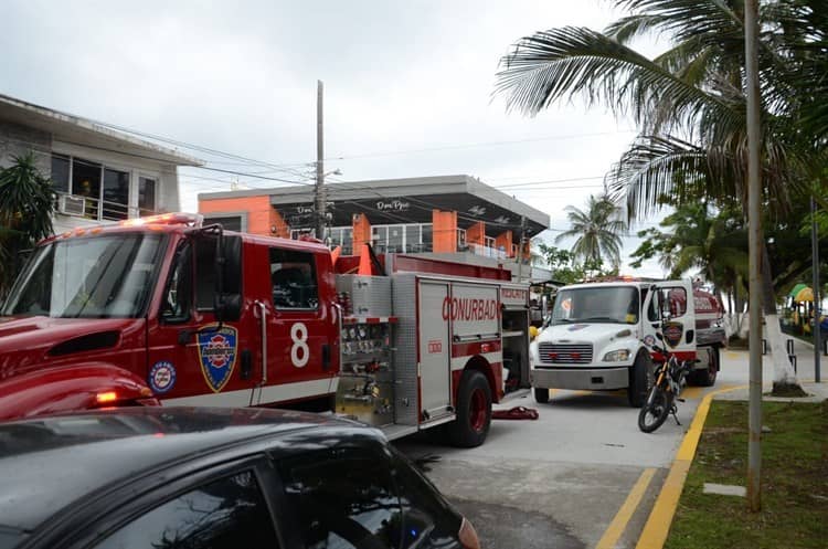 (+Video) Se incendia vivienda en el fraccionamiento Reforma del puerto de Veracruz