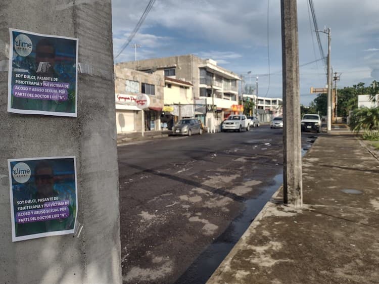 Se manifiestan en clínica del doctor que fue señalado de acoso sexual en Boca del Río