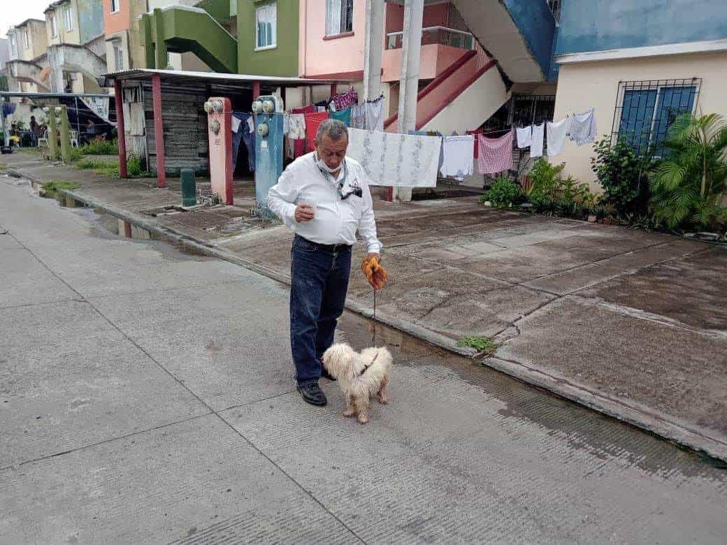 Rescatan a perrito abandonado dentro de un departamento en Medellín de Bravo