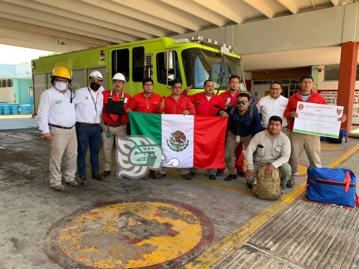 Personal contraincendios de Veracruz apoyará en incendio en Cuba