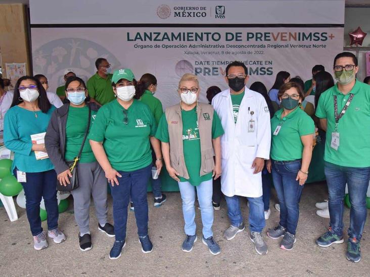 Se suma IMSS Veracruz Norte a lanzamiento de PrevenIMSS+