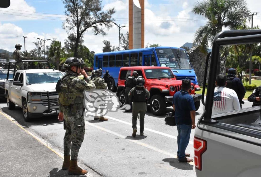 Por incremento en delitos, refuerzan seguridad en Orizaba