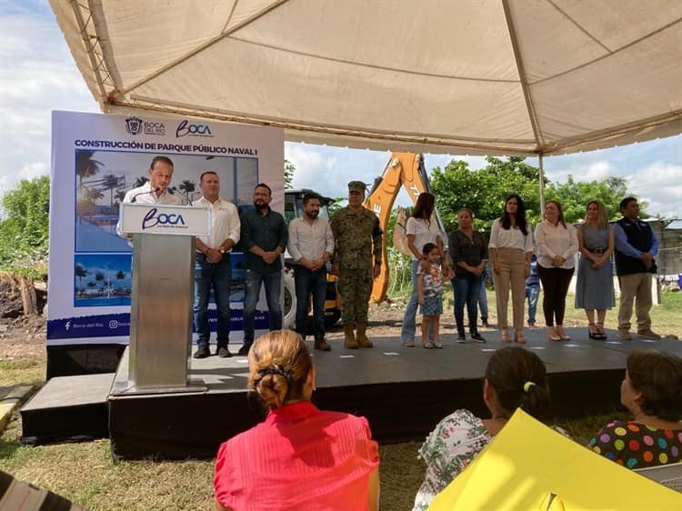 Anuncian construcción de parque en la colonia Miguel Alemán de Boca del Río