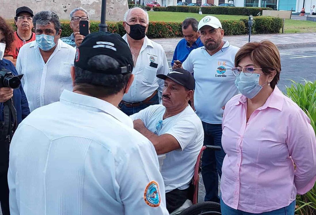 Se compromete diputada federal brindar apoyo a extrabajadores portuarios