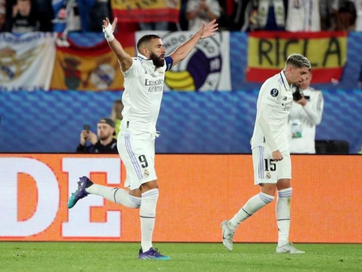 El Madrid, supercampeón de Europa; vencen 2-0 al Eintracht