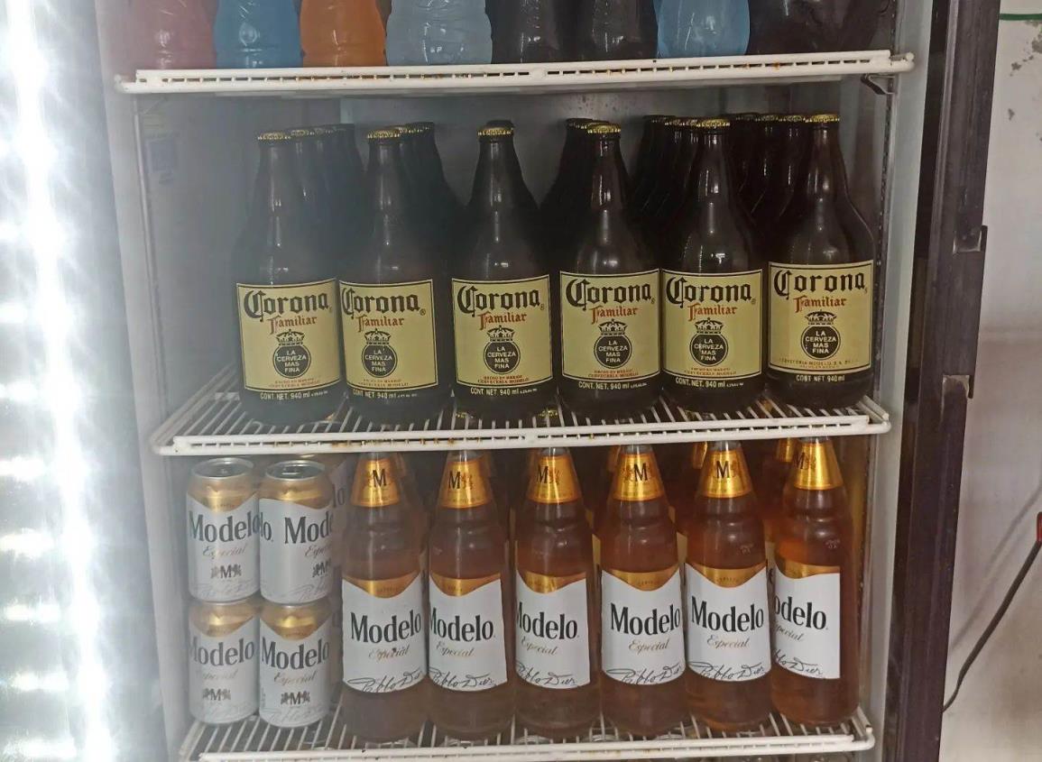 Ponen mano dura a depósitos de cerveza en Moloacán