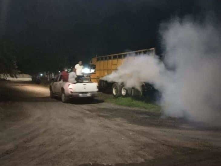 Continúan jornadas de fumigación y descacharrización en Úrsulo Galván