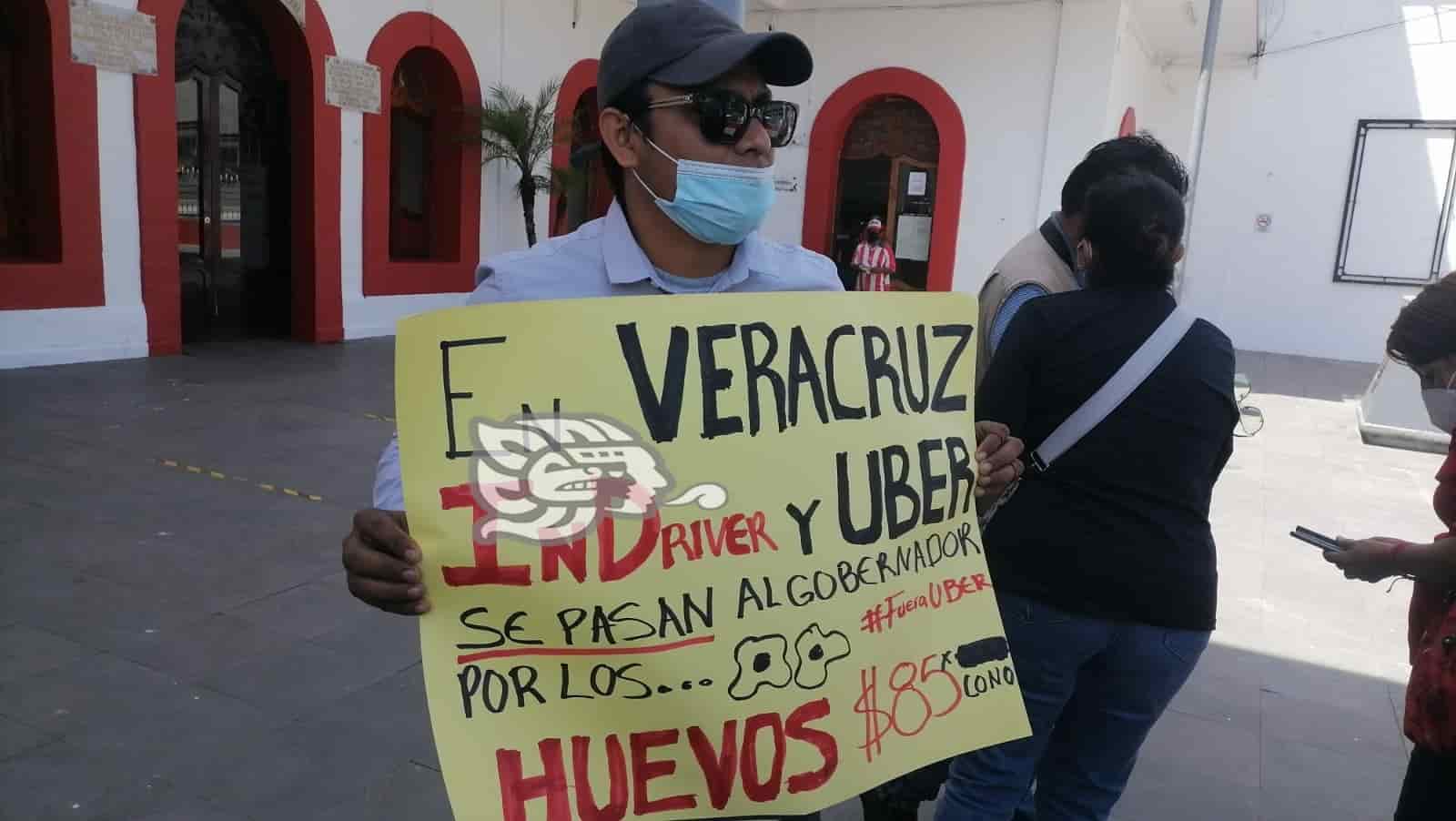 ‘Se lo pasan por…’; exigen al gobierno de Veracruz frenar apps de transporte