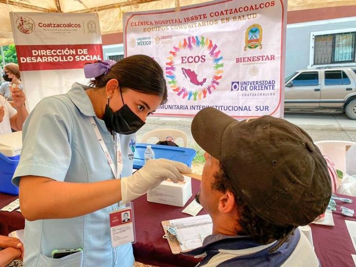 Gobierno de Amado Cruz lleva Jornada de Salud a migrantes