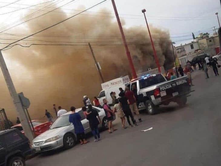 (Video) Más violencia; crimen rafaguea e incendia negocios en Ciudad Juárez