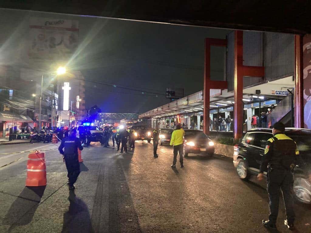 Atropellan a 4 policías en CDMX; uno murió