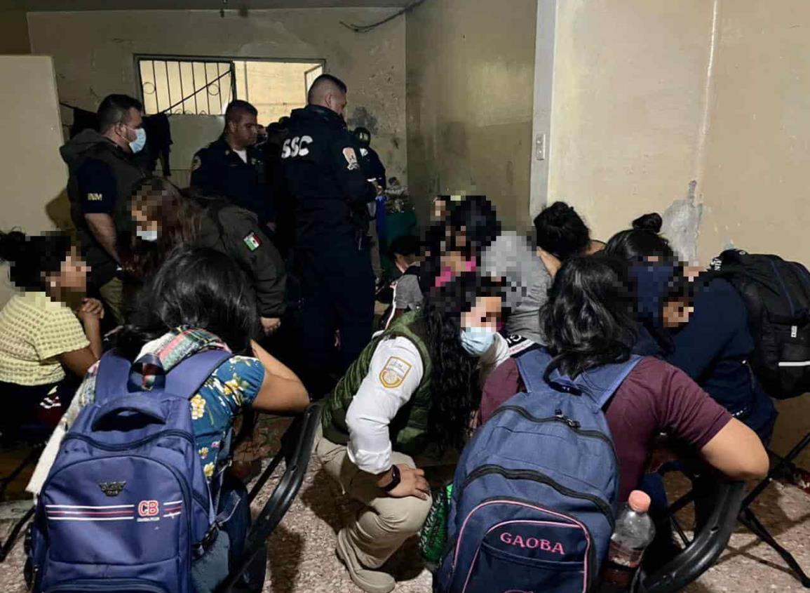 Autoridades recatan a 22 migrantes secuestrados en la CDMX