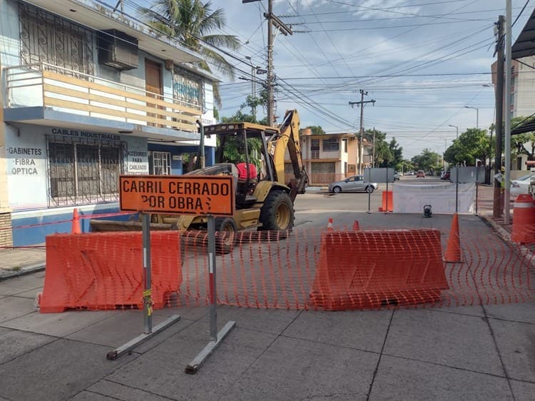 Cierre vial en Boca del Río durará hasta el viernes 12 de agosto