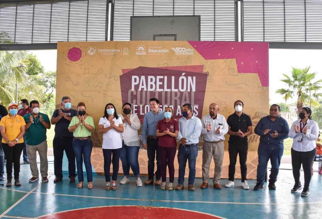 Familias aprovechan actividades del Pabellón Cultural del Gobierno de Coatzacoalcos