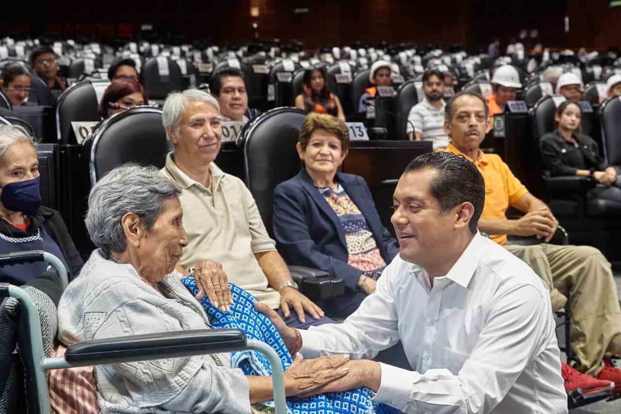 Nadie podrá quitar las pensiones para adultos mayores: Sergio Gutiérrez Luna