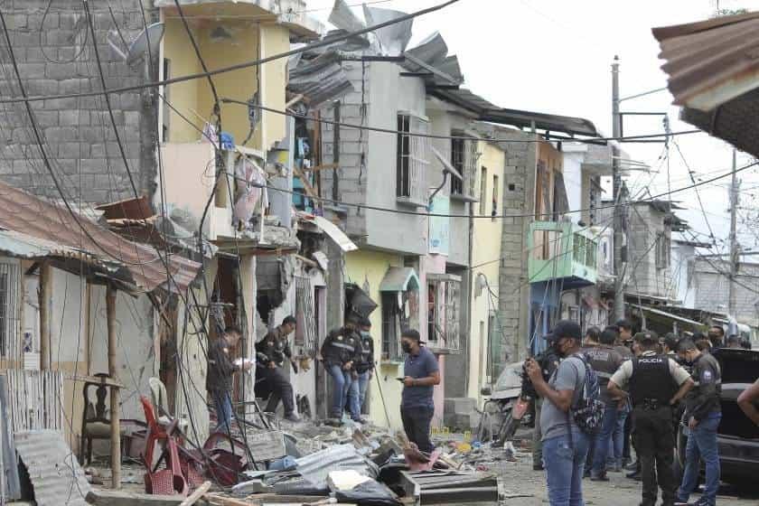 Narcoatentado deja cinco muertos en Ecuador