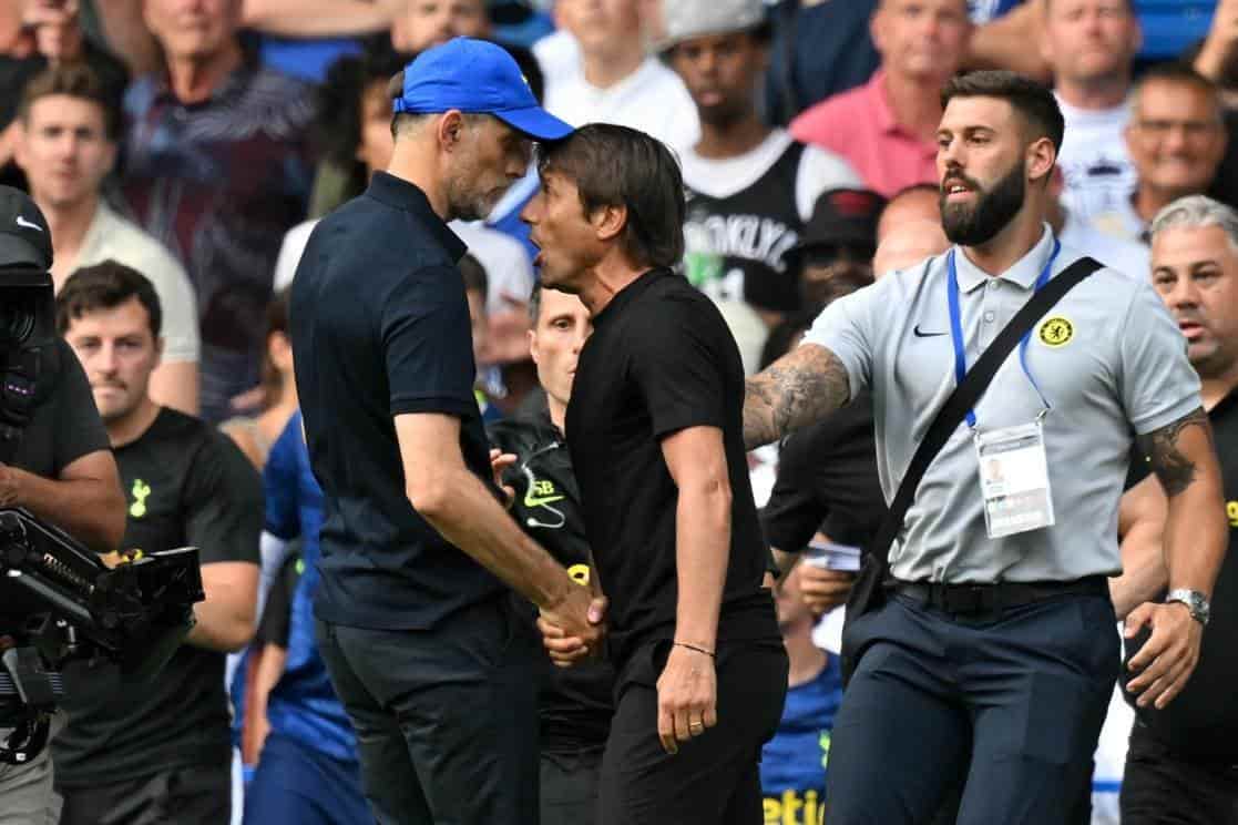 Tensión entre Conte y Tuchel, al final del partido Chelsea vs Tottenham