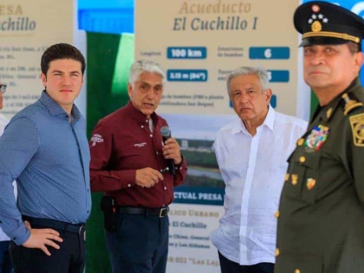 AMLO afirma que Acueducto El Cuchillo II en Monterrey es obra de seguridad nacional