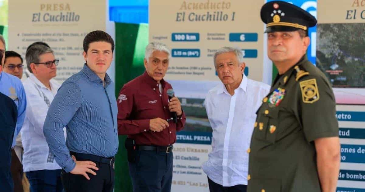 AMLO afirma que Acueducto El Cuchillo II en Monterrey es obra de seguridad nacional