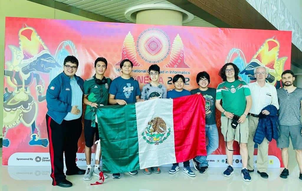 Mexicanos ganan medalla de bronce en Olimpiada de Informática