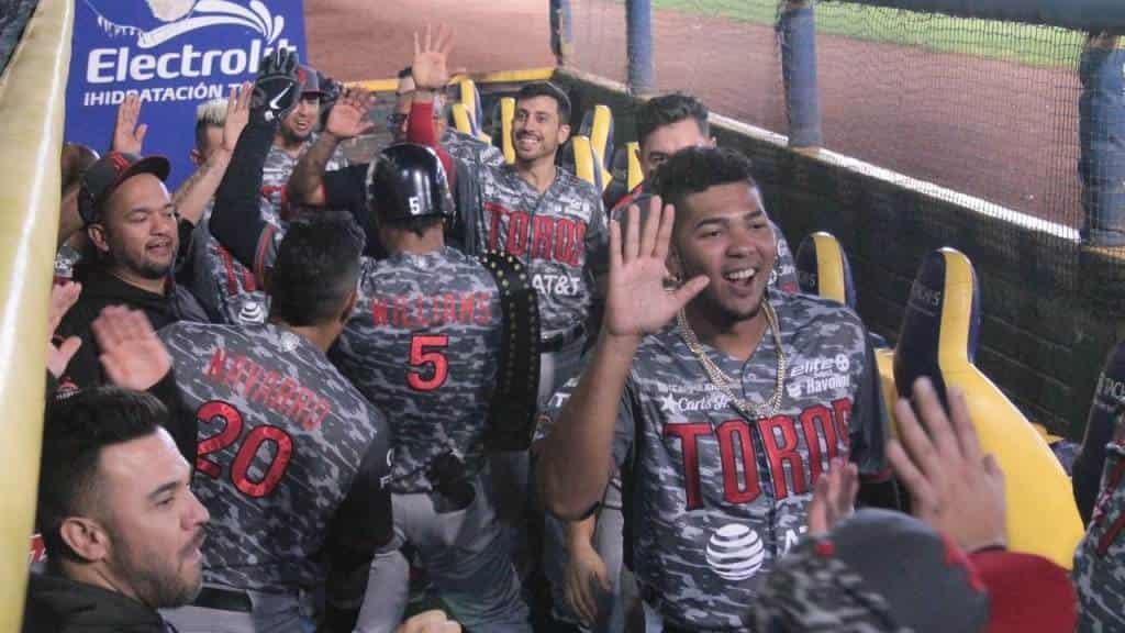 Toros de Tijuana completa barrida a Rieleros de Aguascalientes (+video)